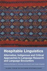 Book cover of Hospitable Linguistics by Nicholas G. Faraclas