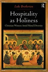 Book cover of Hospitality as Holiness by Luke Bretherton