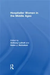 Book cover of Hospitaller Women in the Middle Ages by Anthony Luttrell