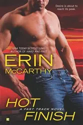 Book cover of Hot Finish by Erin McCarthy