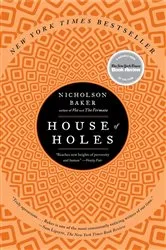 Book cover of House of Holes by Nicholson Baker