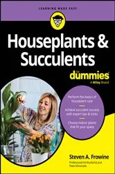 Book cover of Houseplants & Succulents For Dummies by Steven A. Frowine