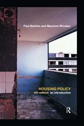 Book cover of Housing Policy (4th ed.) by Paul Balchin