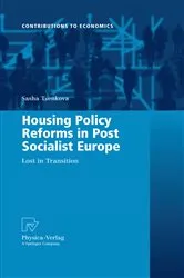 Book cover of Housing Policy Reforms in Post-Socialist Europe by Sasha Tsenkova