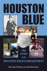 Book cover of Houston Blue by Mitchel P. Roth