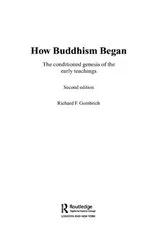 Book cover of How Buddhism Began by Richard F. Gombrich