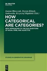 Book cover of How Categorical are Categories? by Joanna Blaszczak