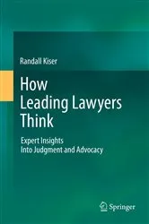 Book cover of How Leading Lawyers Think by Randall Kiser