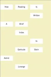 Book cover of How Reading Is Written by Astrid Lorange