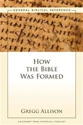Book cover of How the Bible Was Formed by Gregg Allison