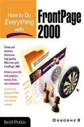 Book cover of How to Do Everything with FrontPage 2000 by David Plotkin