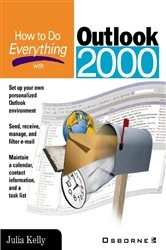 Book cover of How to Do Everything with Outlook 2000 by Julia Kelly