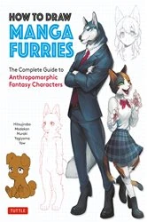 Book cover of How to Draw Manga Furries by Hitsujirobo
