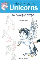 Book cover of How to Draw: Unicorns by Sharon Hurst