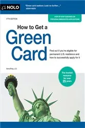 Book cover of How to Get a Green Card (17th ed.) by Ilona Bray