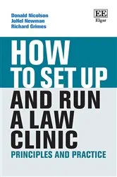 Book cover of How to Set up and Run a Law Clinic by Unknown