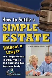 Book cover of How to Settle a Simple Estate Without a Lawyer by Linda Ashar