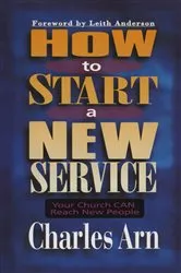 Book cover of How to Start a New Service by Charles Arn