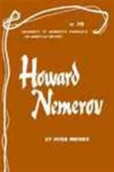 Book cover of Howard Nemerov - American Writers 70 by Peter Meinke