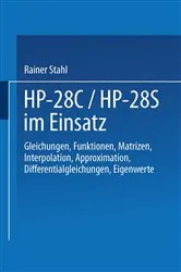 Book cover of HP-28C / HP-28S im Einsatz by Unknown