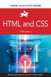 Book cover of HTML and CSS (9th ed.) by Joe Casabona