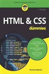 Book cover of HTML & CSS für Dummies (2nd ed.) by Florence Maurice