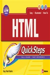 Book cover of HTML QuickSteps by Martin S. Matthews