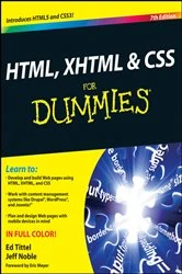 Book cover of HTML, XHTML and CSS For Dummies (7th ed.) by Ed Tittel
