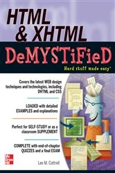 Book cover of HTML & XHTML DeMYSTiFieD by Lee M. Cottrell