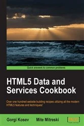 Book cover of HTML5 Data and Services Cookbook by Gorgi Kosev