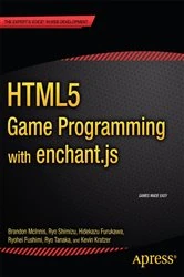 Book cover of HTML5 Game Programming with enchant.js by Ryo Shimizu