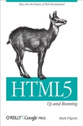 Book cover of HTML5: Up and Running by Mark Pilgrim
