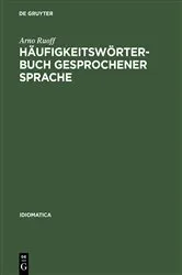 Book cover of Häufigkeitswörterbuch gesprochener Sprache (2nd ed.) by Unknown