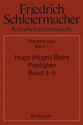 Book cover of Hugo (Hugh) Blairs Predigten by Günter Meckenstock