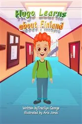 Book cover of Hugo Learns about Finland by Tracilyn George