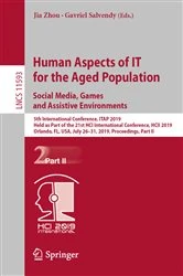 Book cover of Human Aspects of IT for the Aged Population. Social Media, Games and Assistive Environments by Jia Zhou