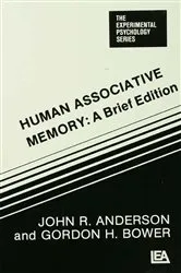 Book cover of Human Associative Memory by John R. Anderson