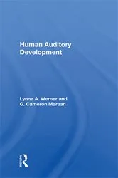 Book cover of Human Auditory Development by Lynne A. Werner