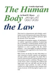 Book cover of Human Body and the Law by Robert Maynard Hutchins