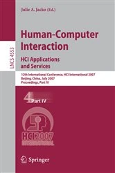 Book cover of Human-Computer Interaction. HCI Applications and Services by Julie A. Jacko