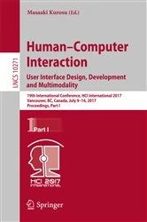 Book cover of Human-Computer Interaction. User Interface Design, Development and Multimodality by Masaaki Kurosu