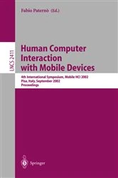 Book cover of Human Computer Interaction with Mobile Devices by Fabio Paterno