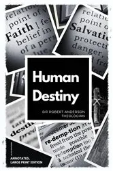 Book cover of Human Destiny by Sir Robert Anderson