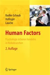 Book cover of Human Factors (2nd ed.) by Petra Badke-Schaub