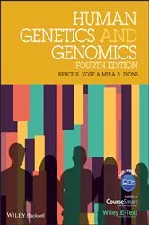Book cover of Human Genetics and Genomics (4th ed.) by Bruce R. Korf