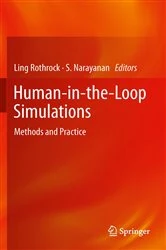 Book cover of Human-in-the-Loop Simulations by Ling Rothrock