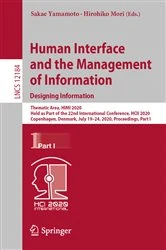 Book cover of Human Interface and the Management of Information. Designing Information by Sakae Yamamoto