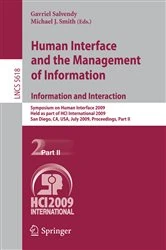 Book cover of Human Interface and the Management of Information. Information and Interaction by Gavriel Salvendy