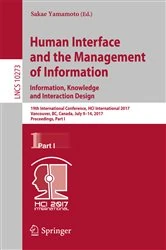 Book cover of Human Interface and the Management of Information: Information, Knowledge and Interaction Design by Sakae Yamamoto