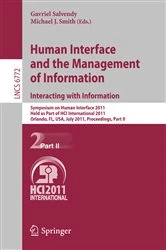 Book cover of Human Interface and the Management of Information. Interacting with Information by Gavriel Salvendy